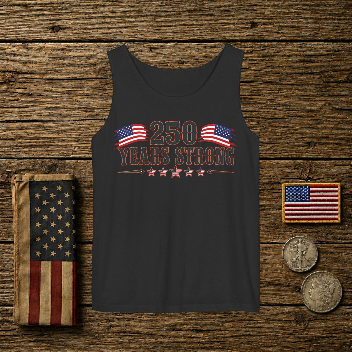 250 Years Strong   Adult Unisex Tank Top