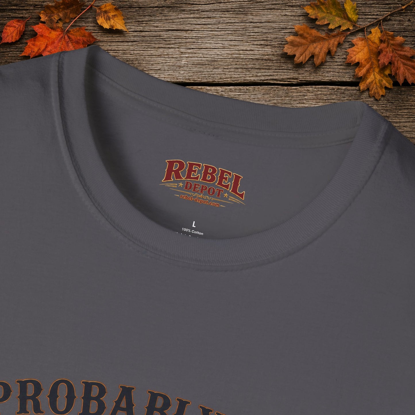 Probably An Outlaw Cowboy  Adult T-Shirt