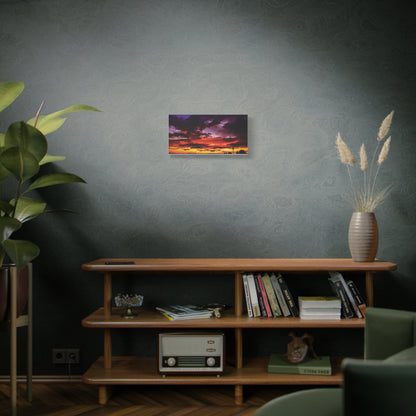 Ranch Sunset Matte Canvas Art