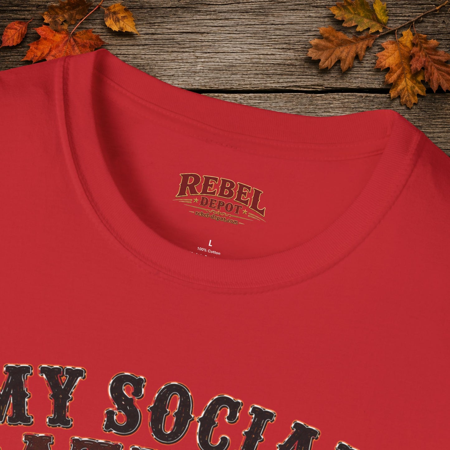 Social Battery Died  Adult Size T-Shirt