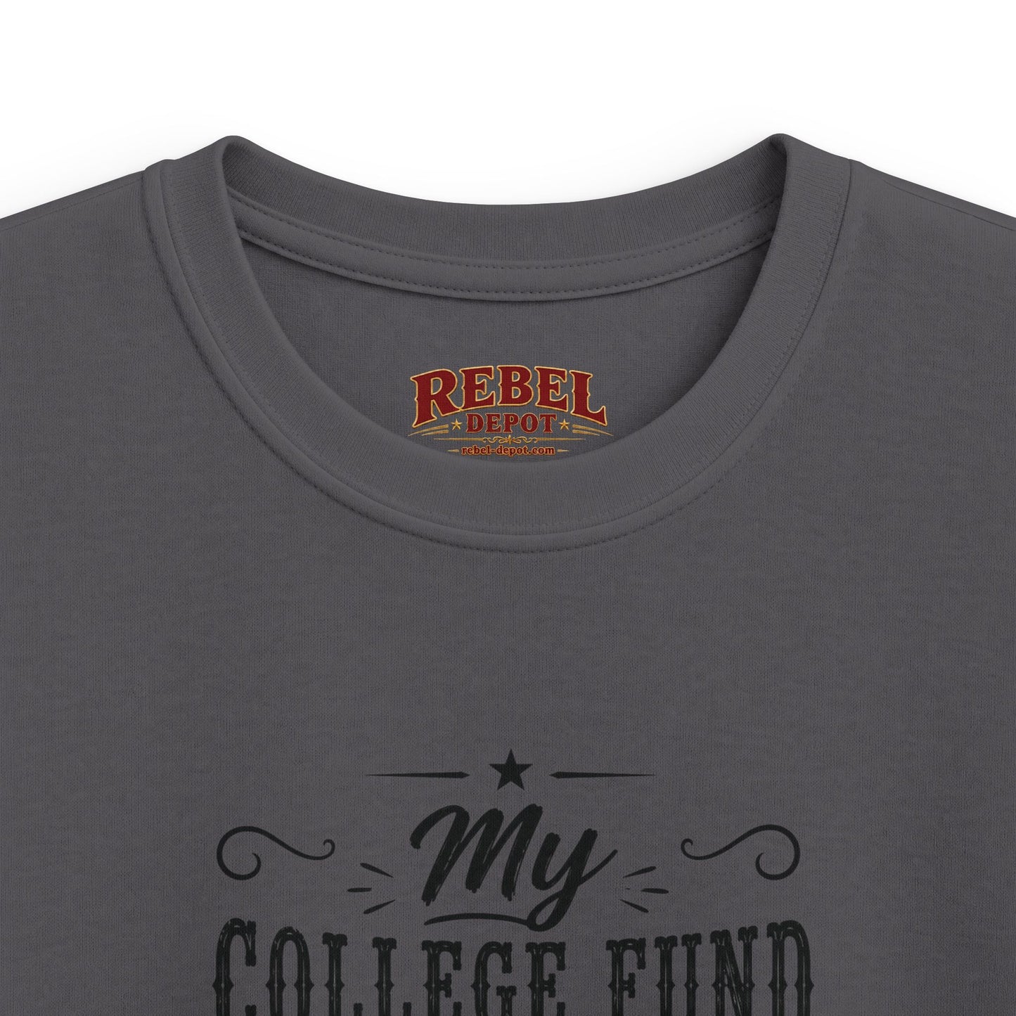 My College Fund   Kids size T-Shirts