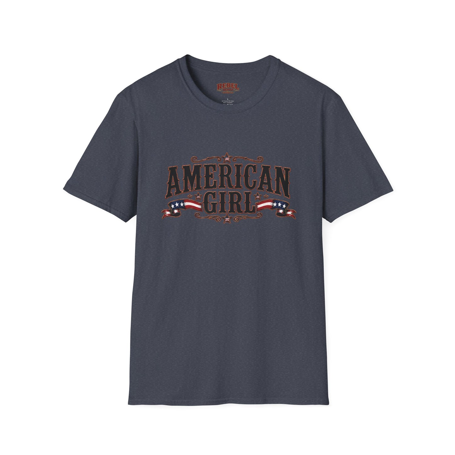 American Girl Patriot  Adult Size T-Shirt