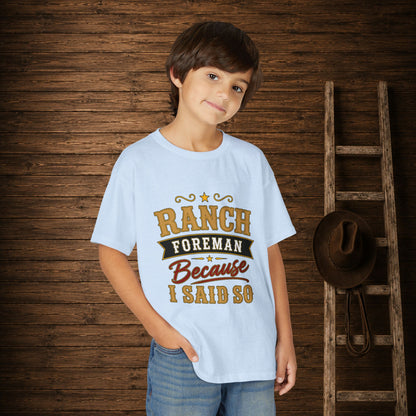 Ranch Foreman Youth T-Shirt
