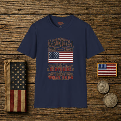 America 1776-2026  Adult Size T-Shirt
