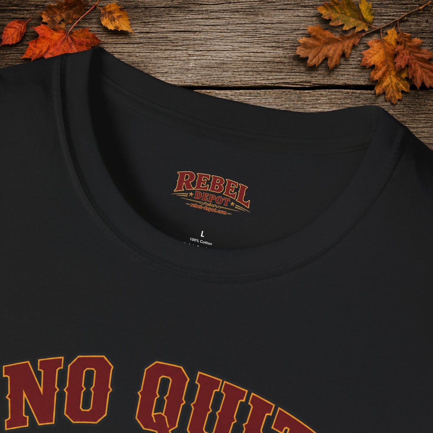 No Quit Bulldogging  Adult T-Shirt