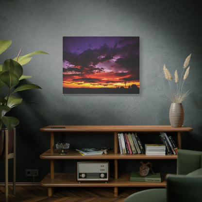 Ranch Sunset Matte Canvas Art
