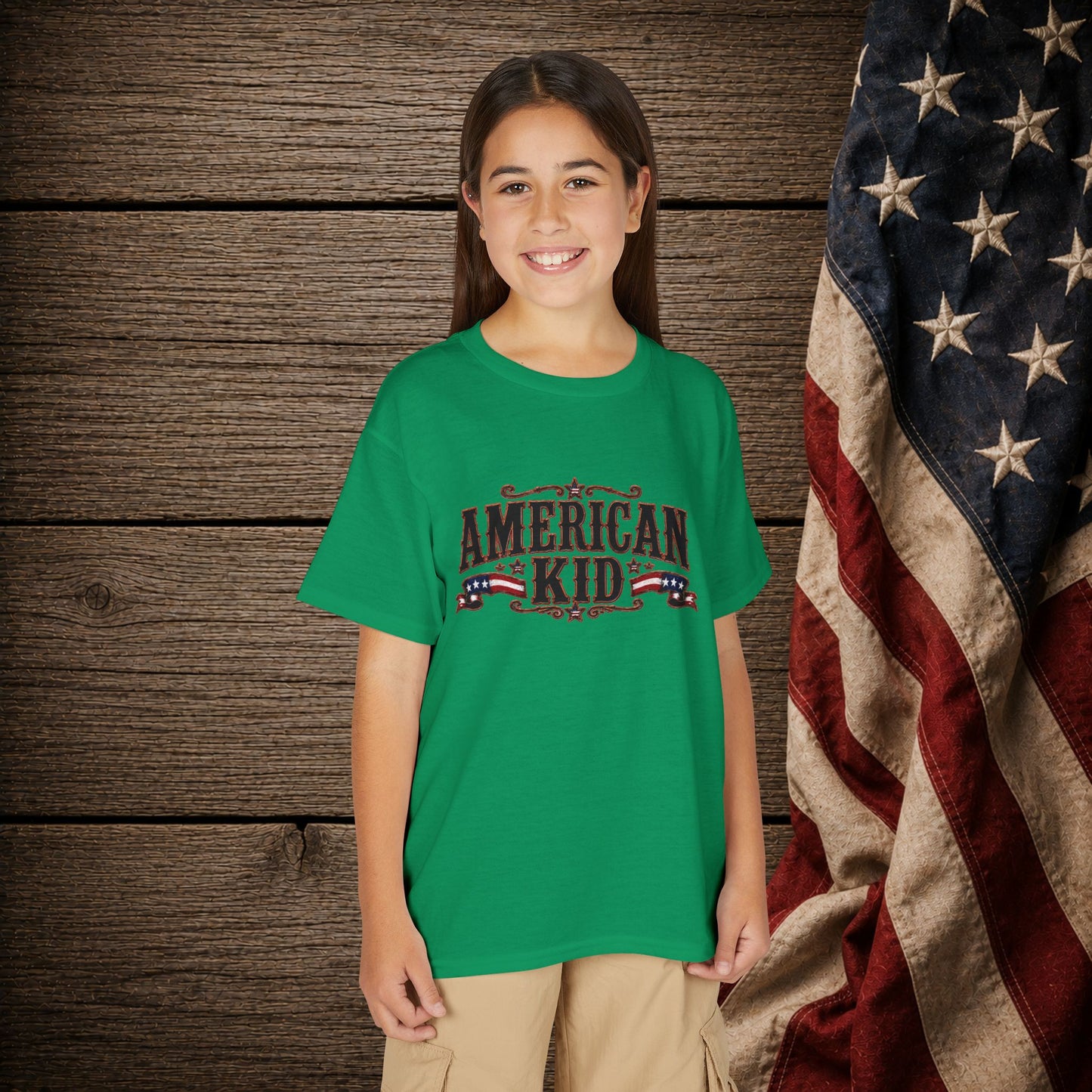 American Kid Patriot  Youth T-Shirt
