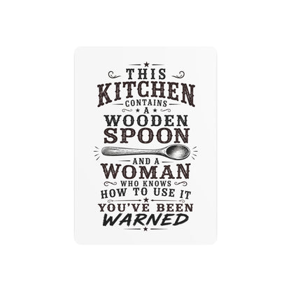 Wooden Spoon Kitchen  Metal Art Sign