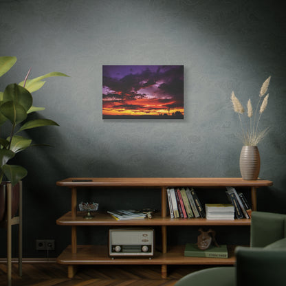 Ranch Sunset Matte Canvas Art