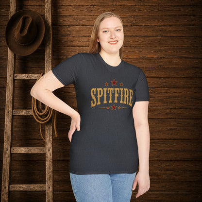 Spitfire Girl  Adult T-Shirt