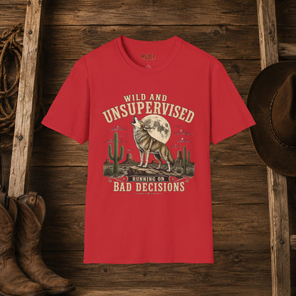 Wild and Unsupervised Cowboy T-Shirt