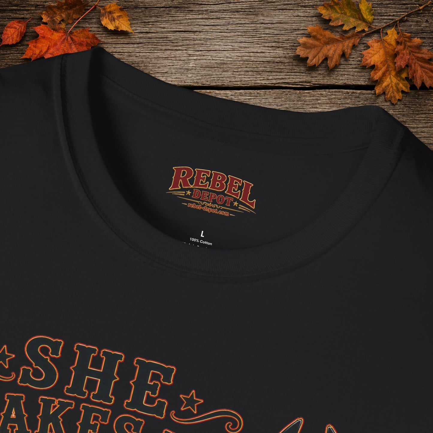 She's A Bow Hunter  Adult Size T-Shirt