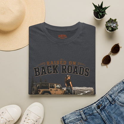 Backroads Caffeine Dust   Adult Size T-Shirt