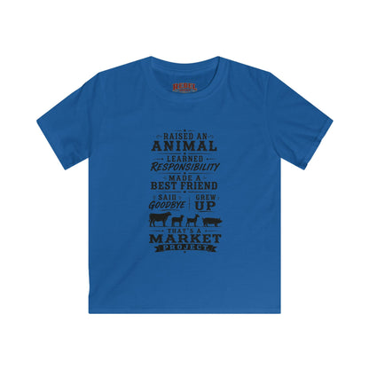 Market Project. Grew Up.   Kids Size T-Shirts