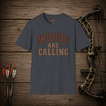 Woods Are Calling  Adult T-Shirt