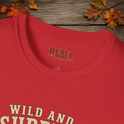 Wild and Unsupervised Cowboy T-Shirt