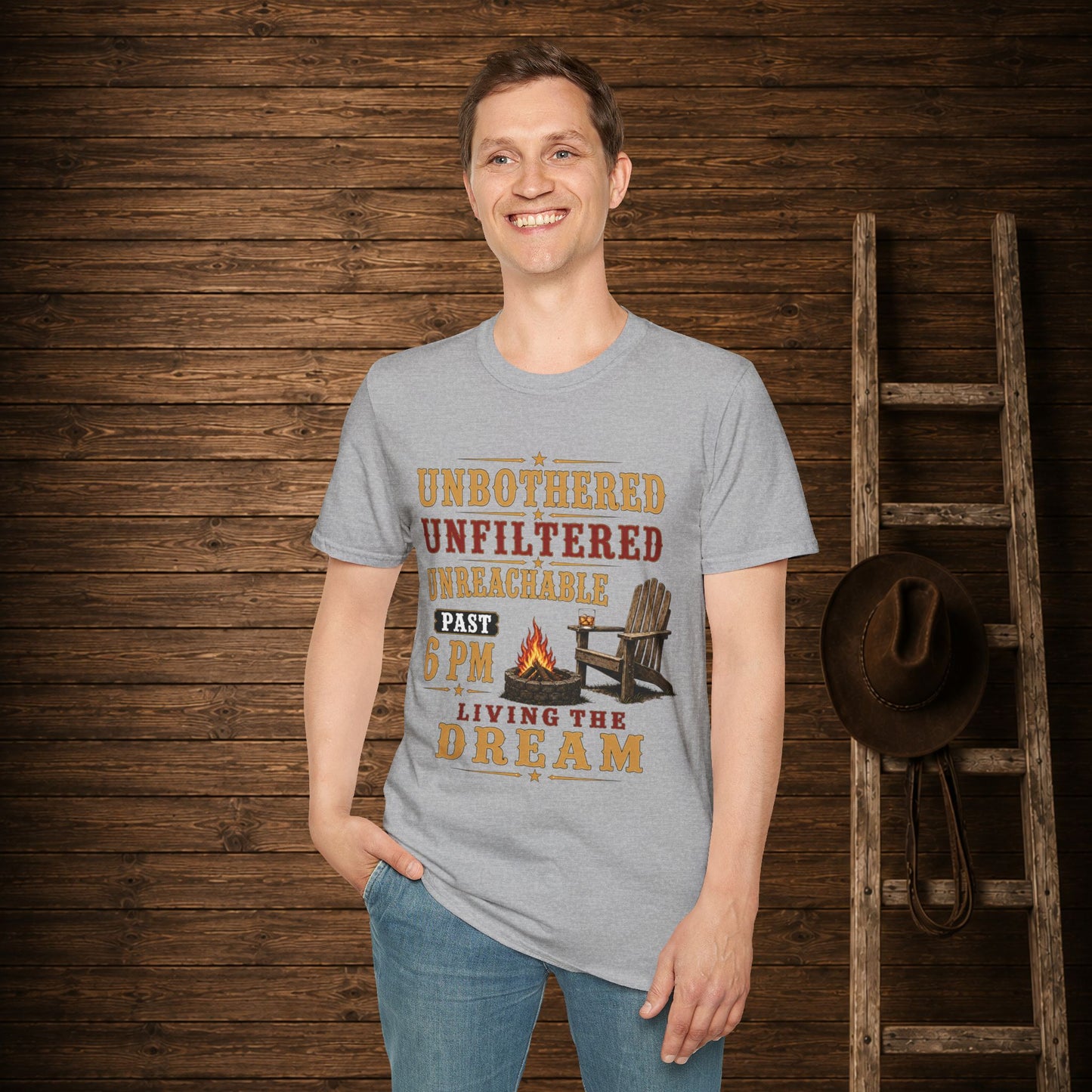 Living The Dream  Adult Size T-Shirt