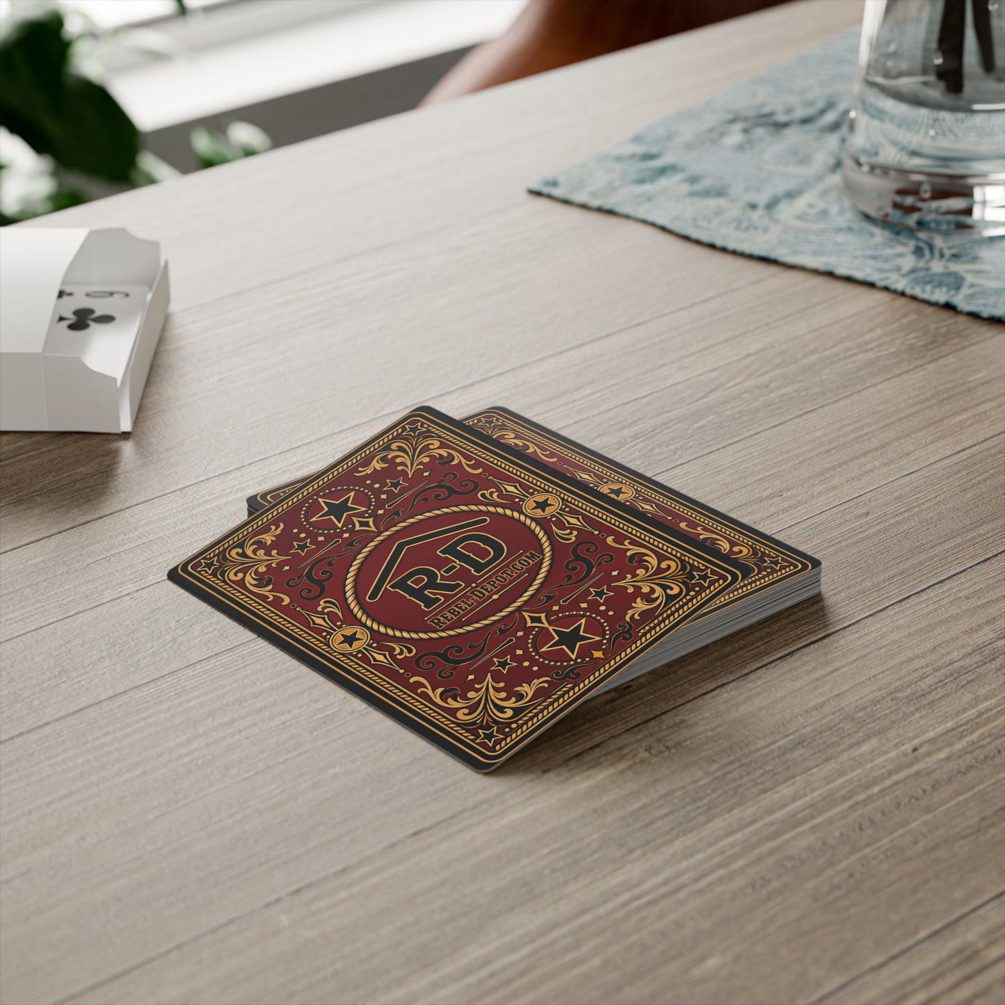 Rafter R-D Star  Poker Cards