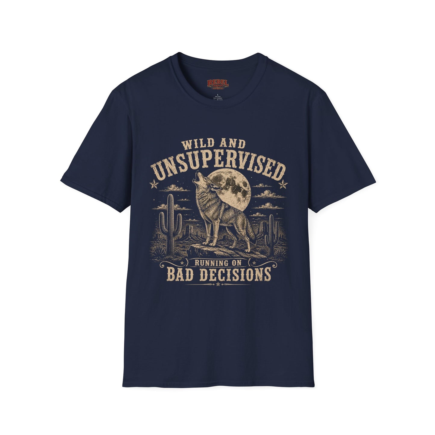 Wild and Unsupervised Cowboy T-Shirt