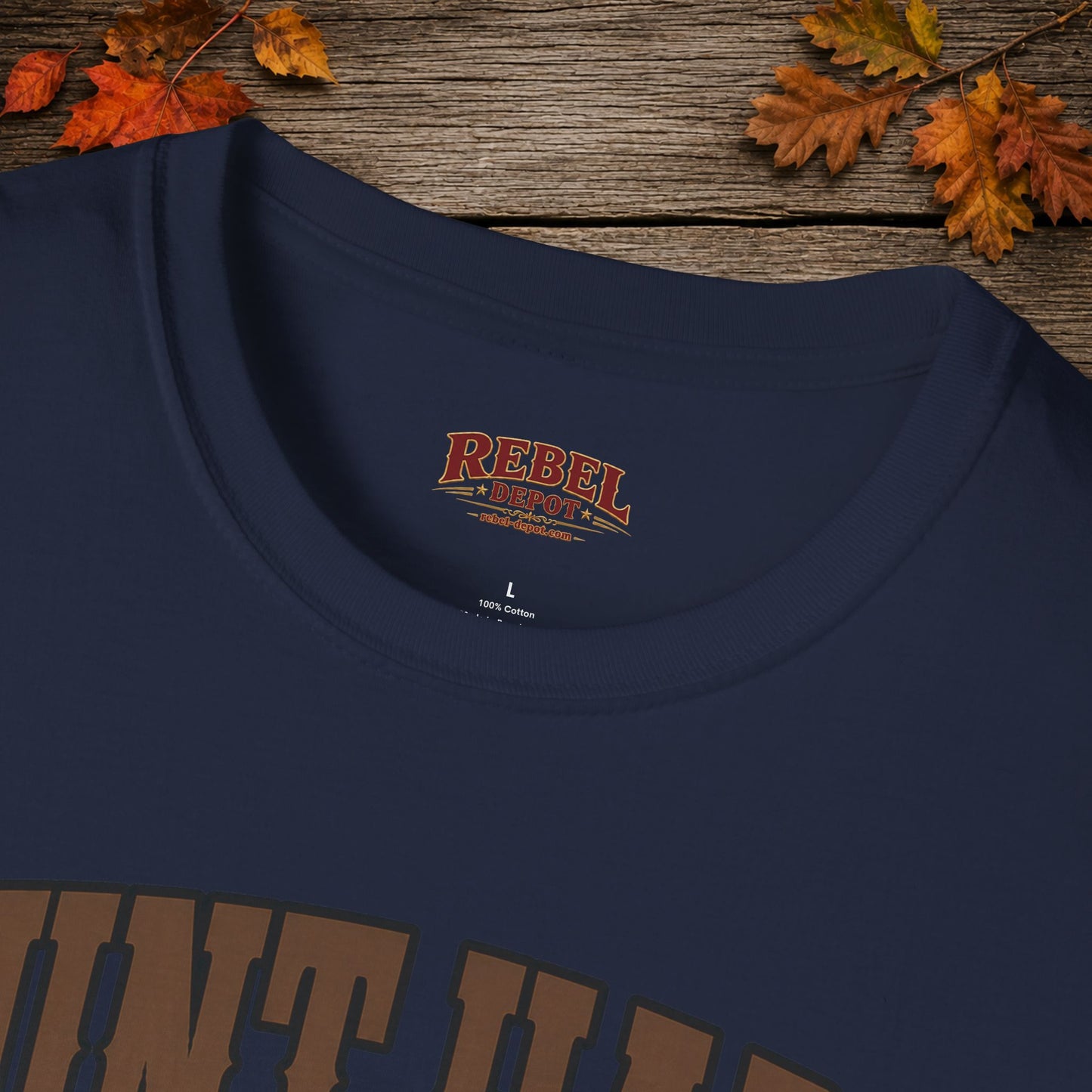 Hunt Hard Live Wild  Adult T-Shirt