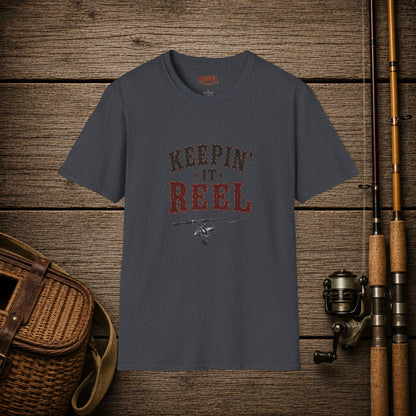 Keepin It Reel   Adult Size T-Shirt