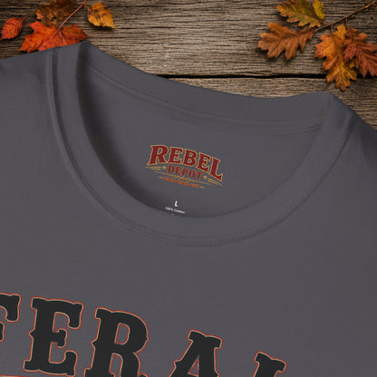 Feral By Choice  Adult Size T-Shirt