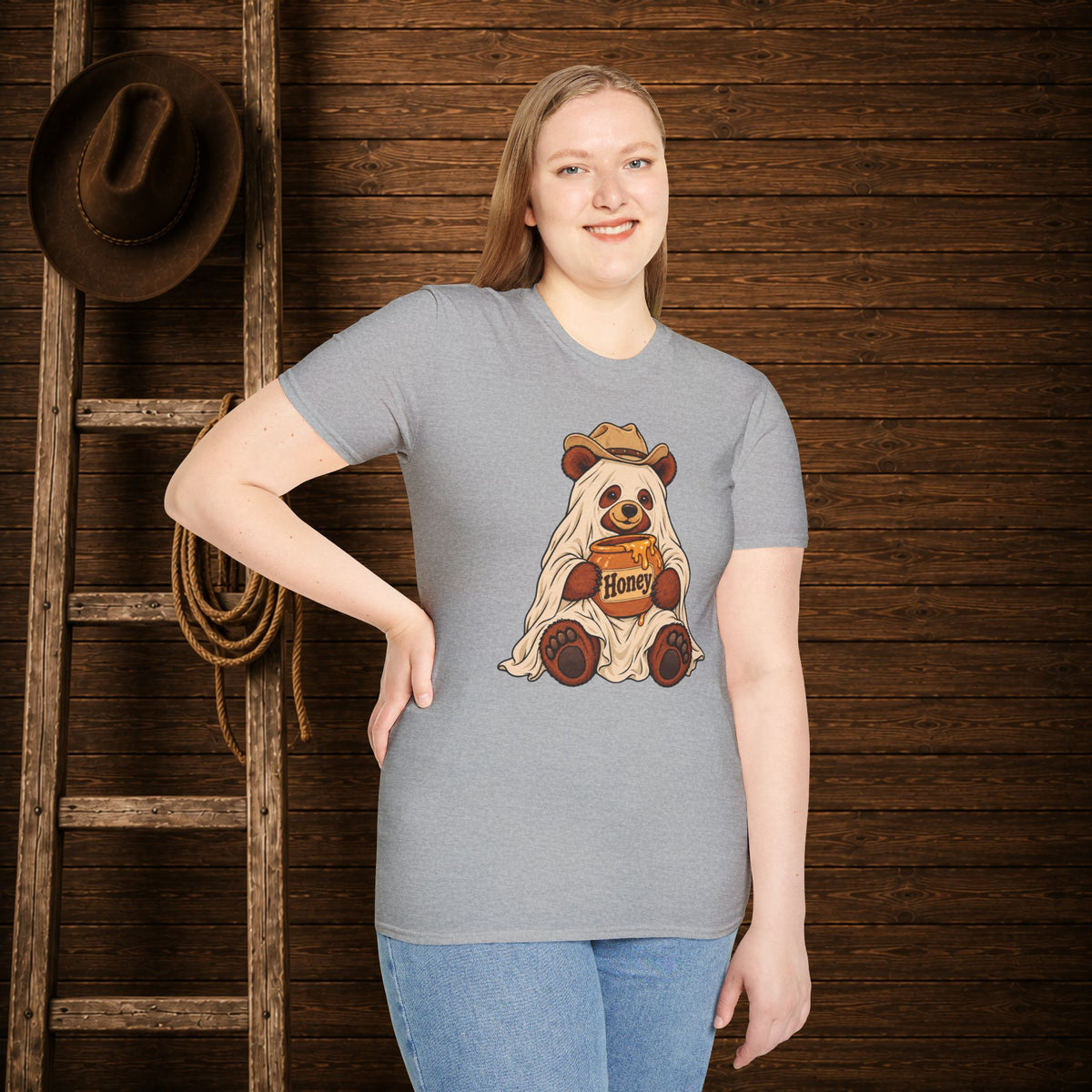 Boo Bear   Adult Size T-Shirt