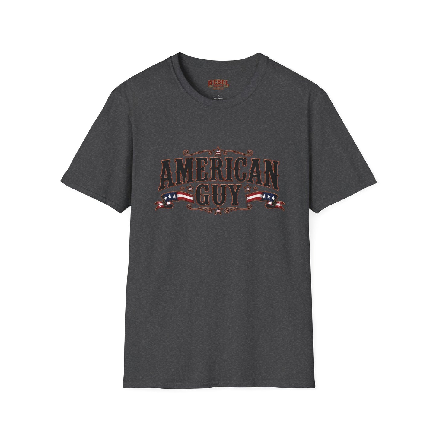 American Guy Patriot  Adult Size T-Shirt