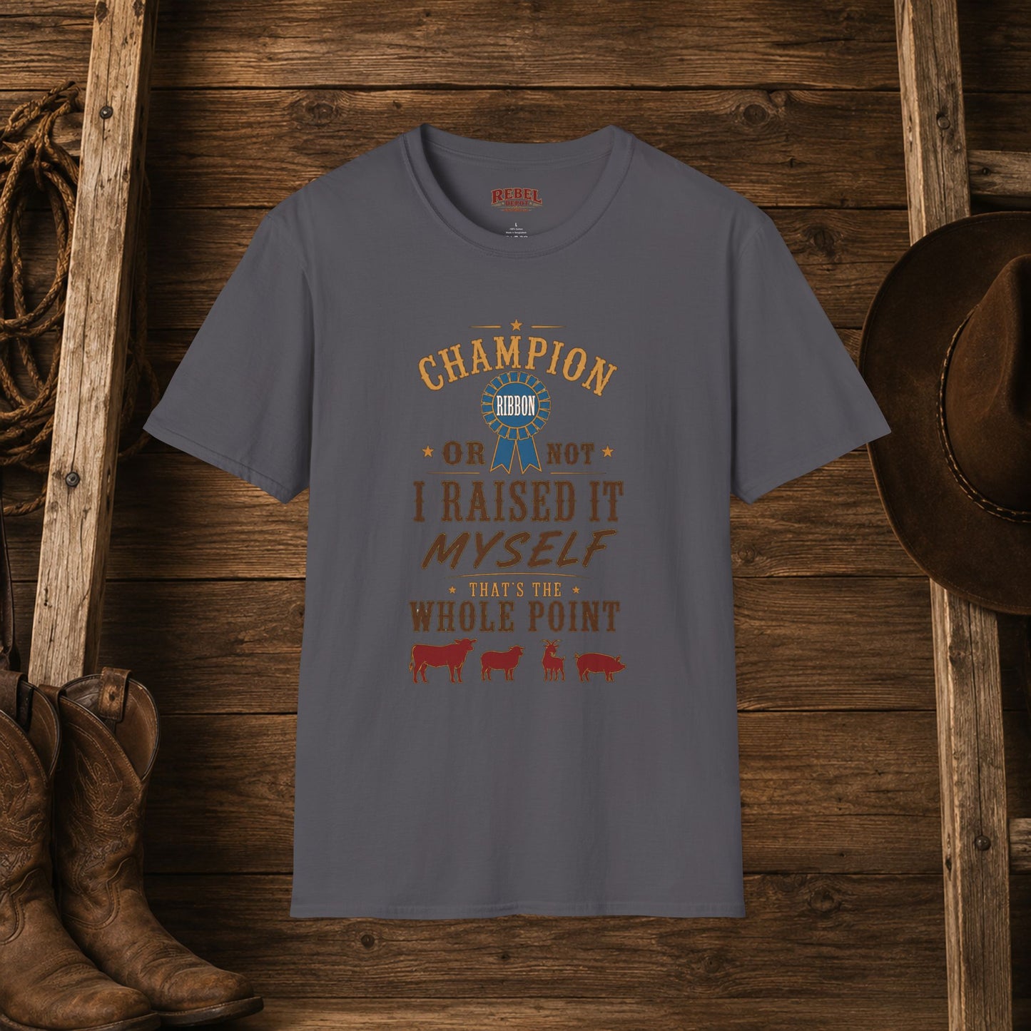 Champion or Not Adult Size T-Shirt