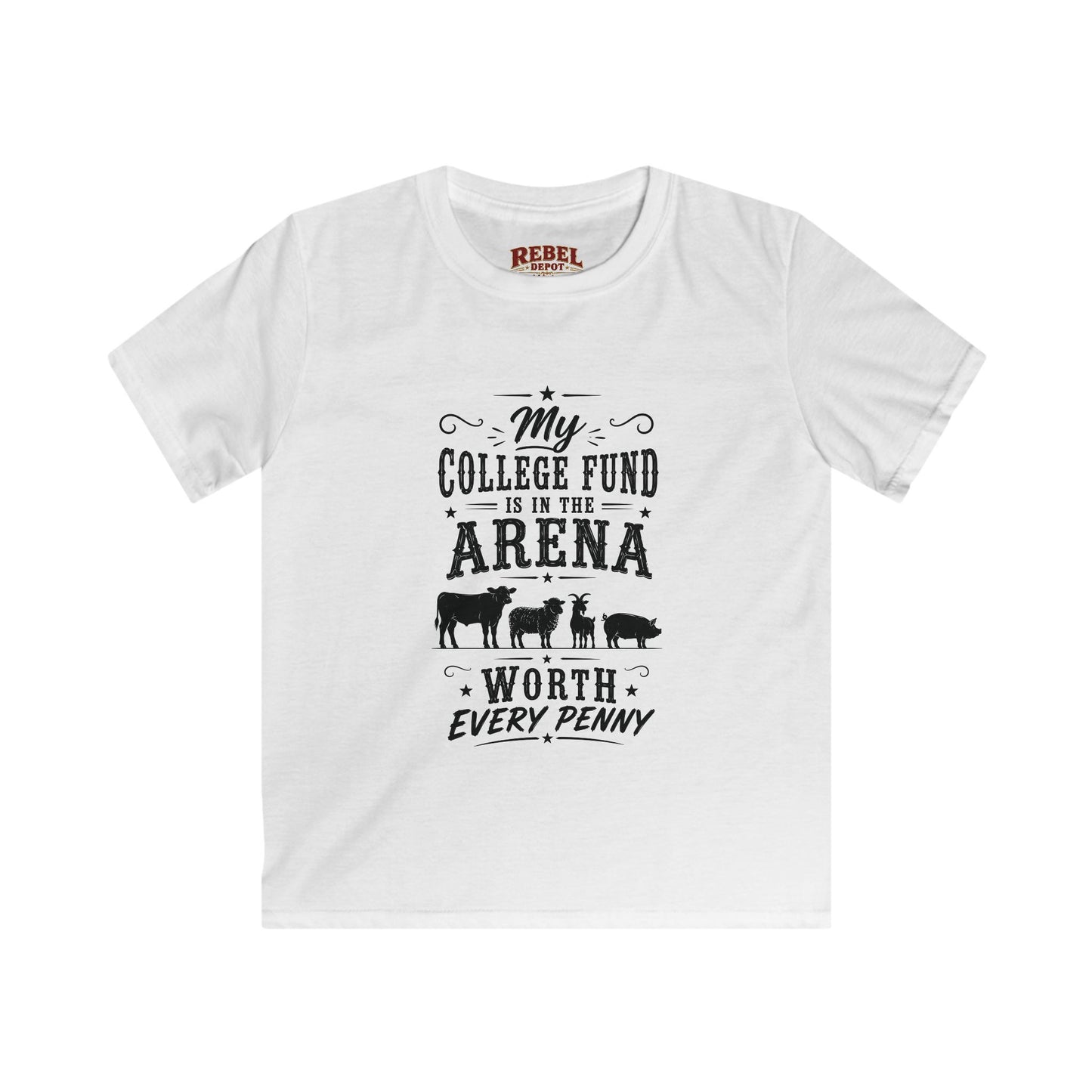 My College Fund   Kids size T-Shirts