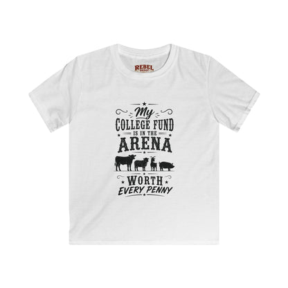 My College Fund   Kids size T-Shirts