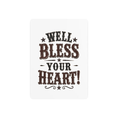 Bless Your Heart  Metal Art Sign