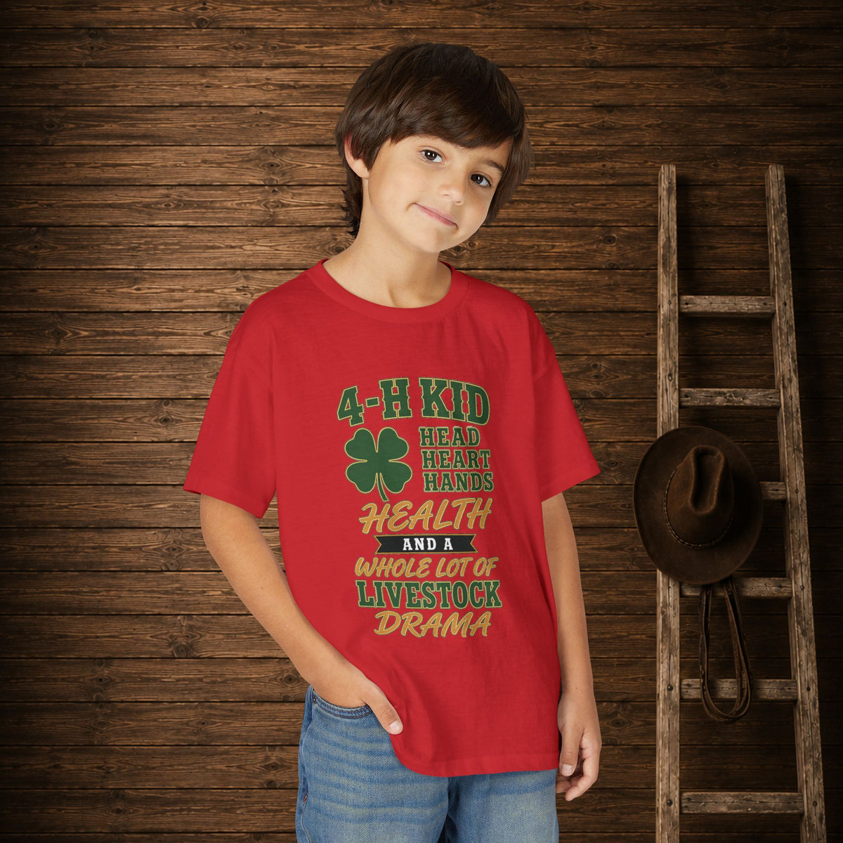 4-H Kid Drama  Youth size T-Shirt