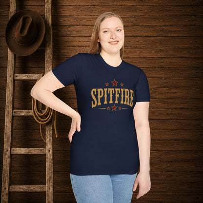 Spitfire Girl  Adult T-Shirt