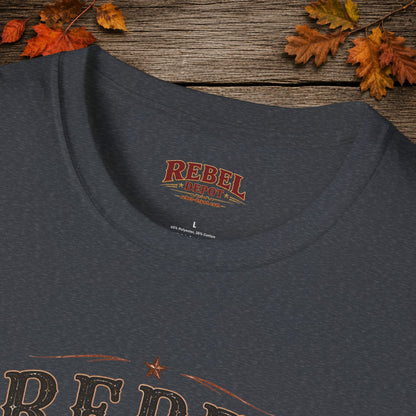 Rebel By Nature  Adult T-Shirt