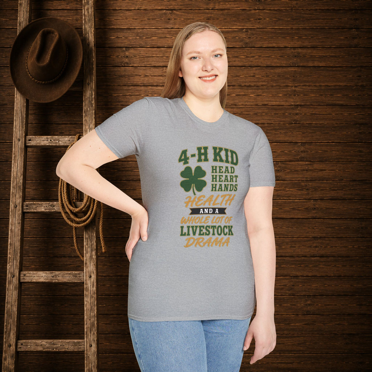 4-H Kid Drama  Adult Size T-Shirt