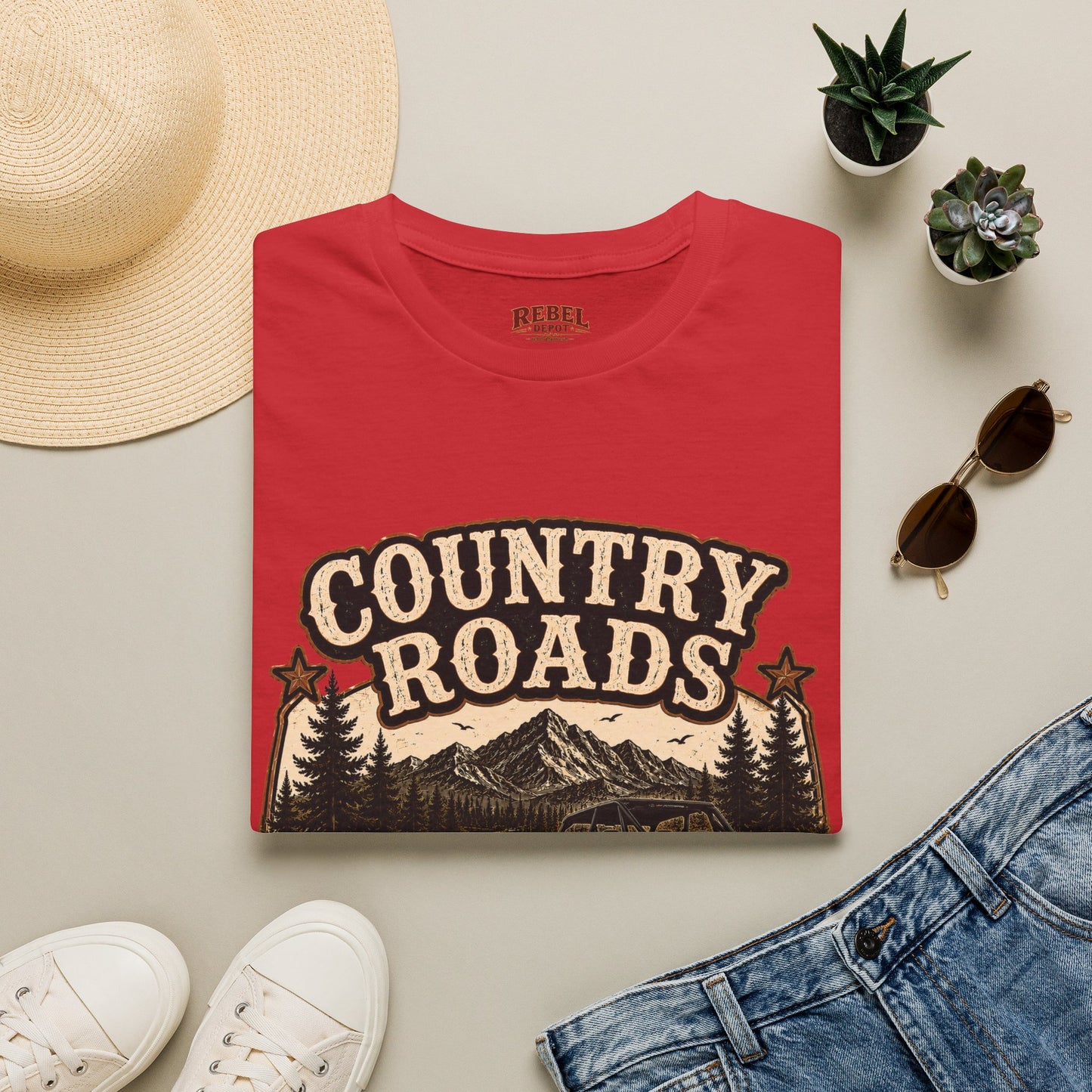 Country Roads SxS  Adult Size T-Shirt