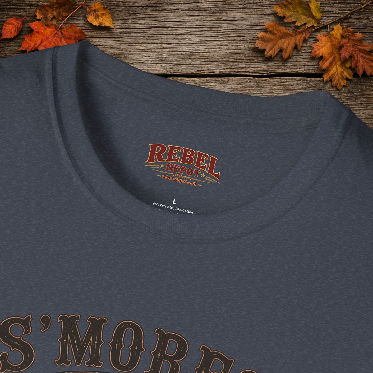 Smores Whiskey and Music   Adult Size T-Shirt