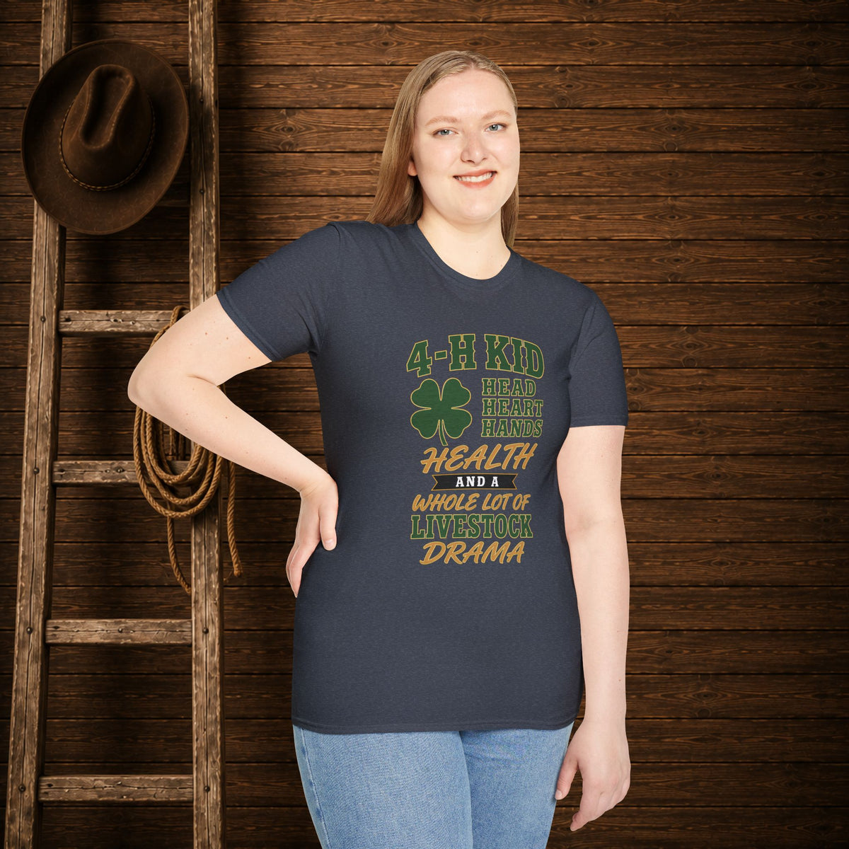 4-H Kid Drama  Adult Size T-Shirt