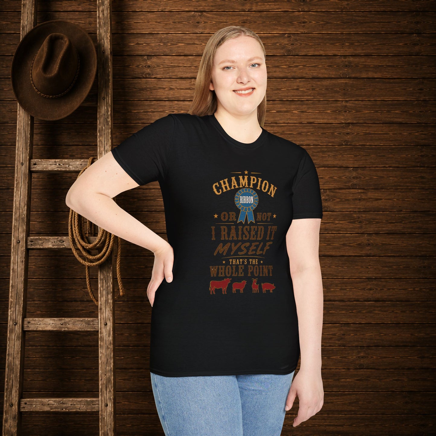Champion or Not Adult Size T-Shirt