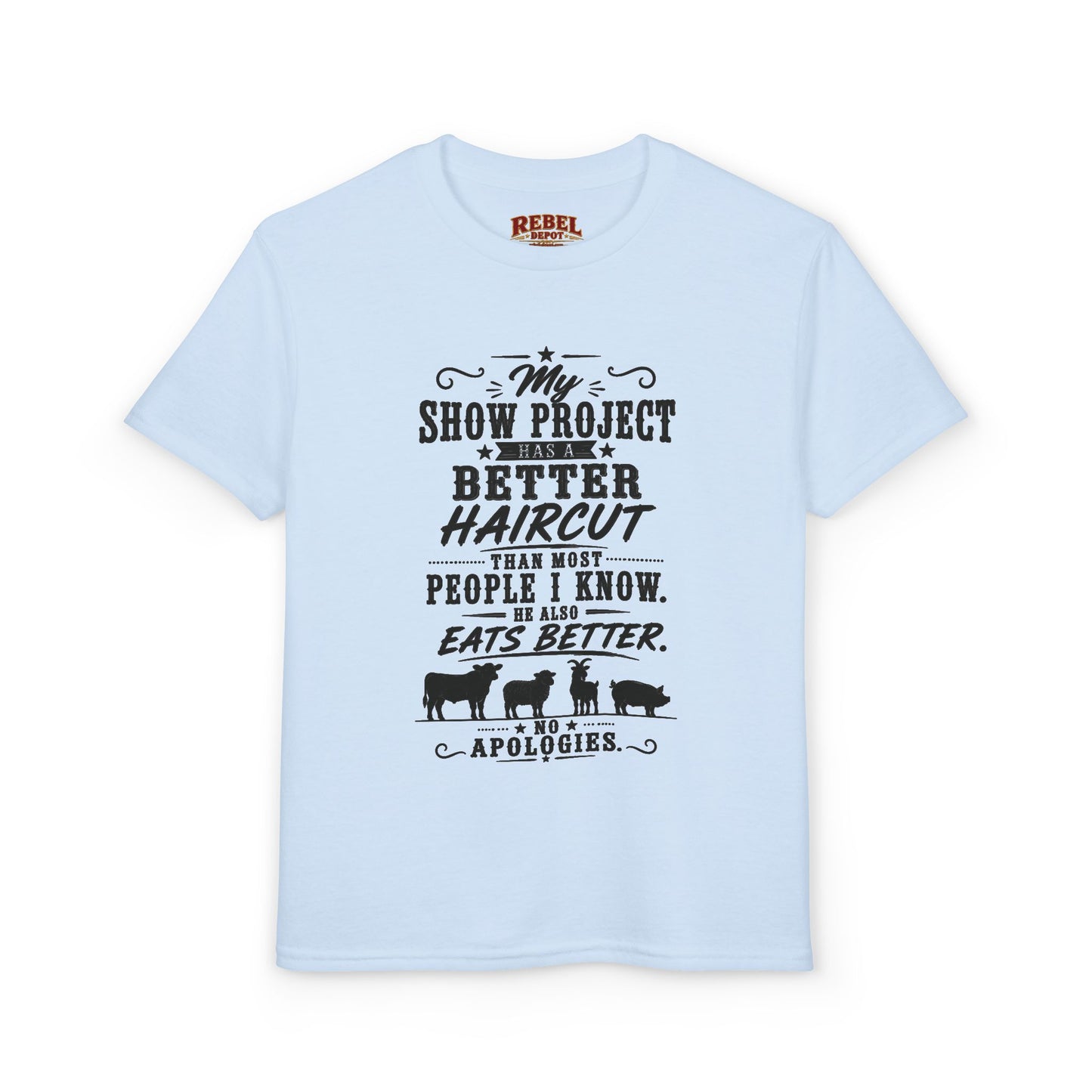 Project Has A Better Haircut  Youth Size T-Shirt