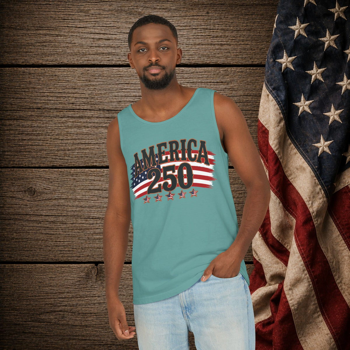 America 250   Adult Unisex Tank Top
