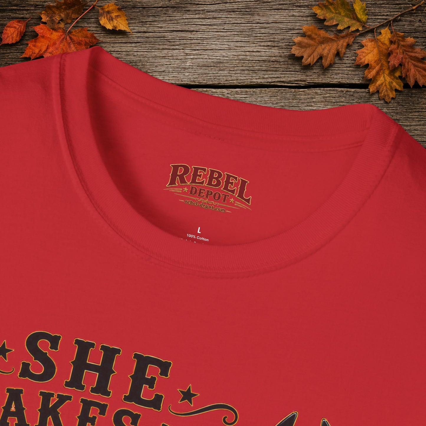 She's A Bow Hunter  Adult Size T-Shirt