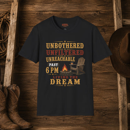 Living The Dream  Adult Size T-Shirt