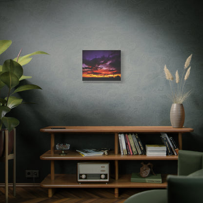 Ranch Sunset Matte Canvas Art