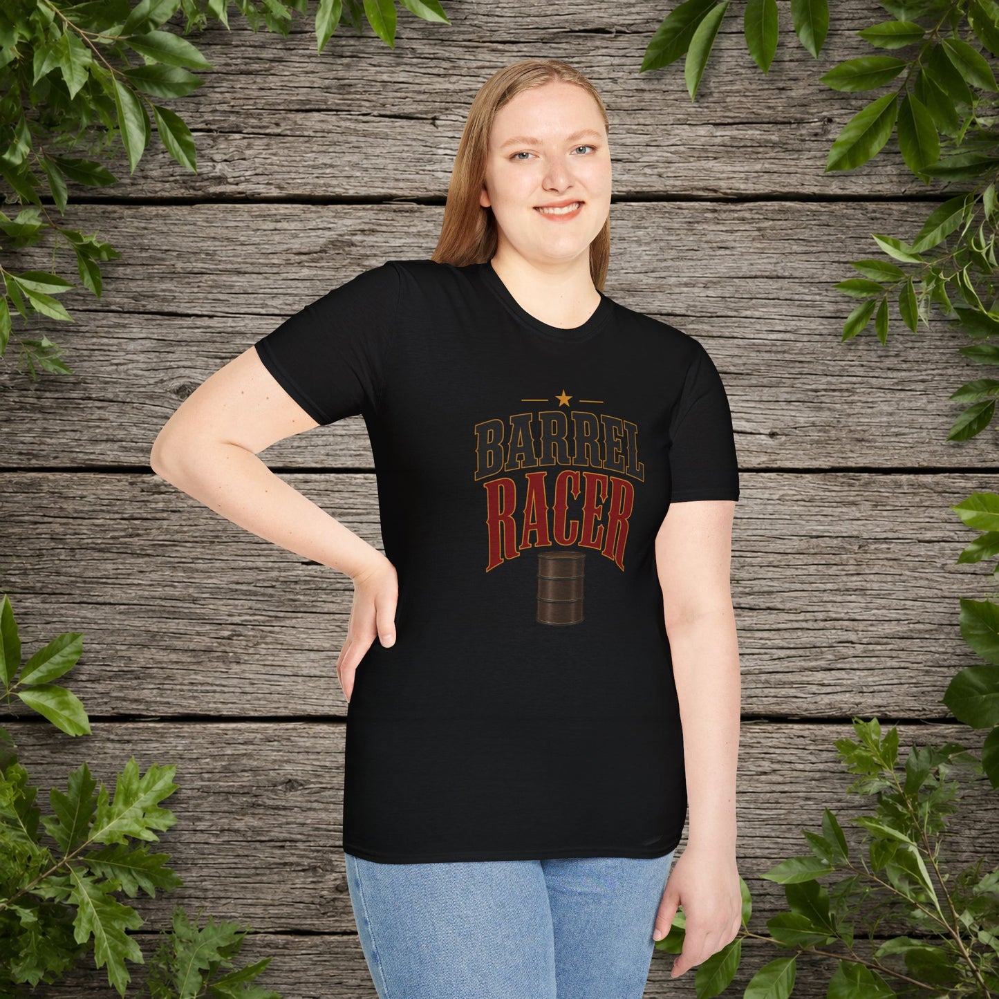 Barrel Racer  Adult T-Shirt