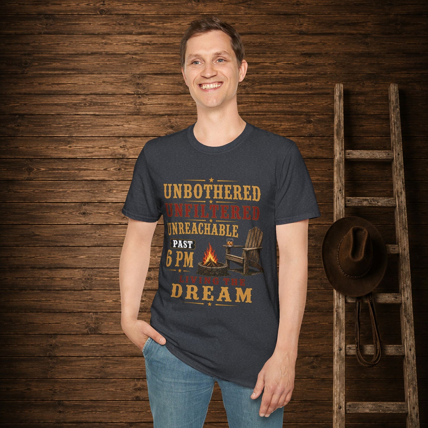 Living The Dream  Adult Size T-Shirt