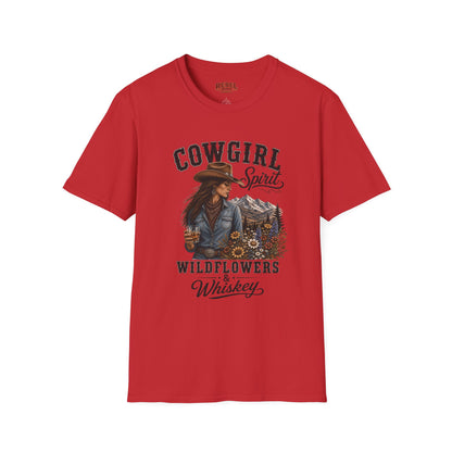 Cowgirl Spirit   Adult Size T-Shirt