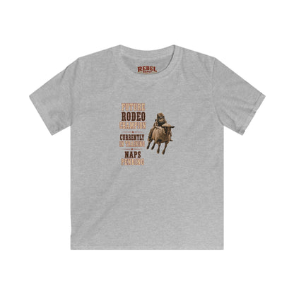 Future Rodeo Champ  Kids Size T-Shirts