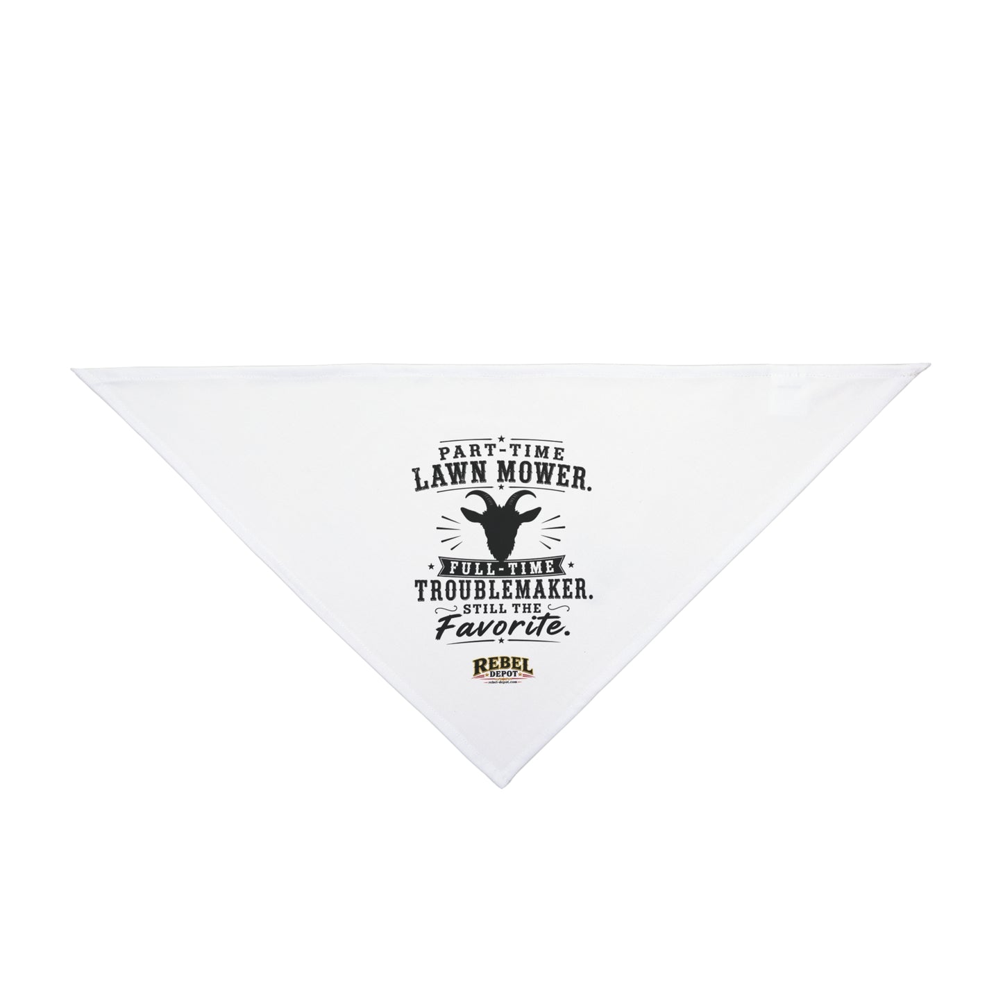 Goat Mower  Pet Bandana
